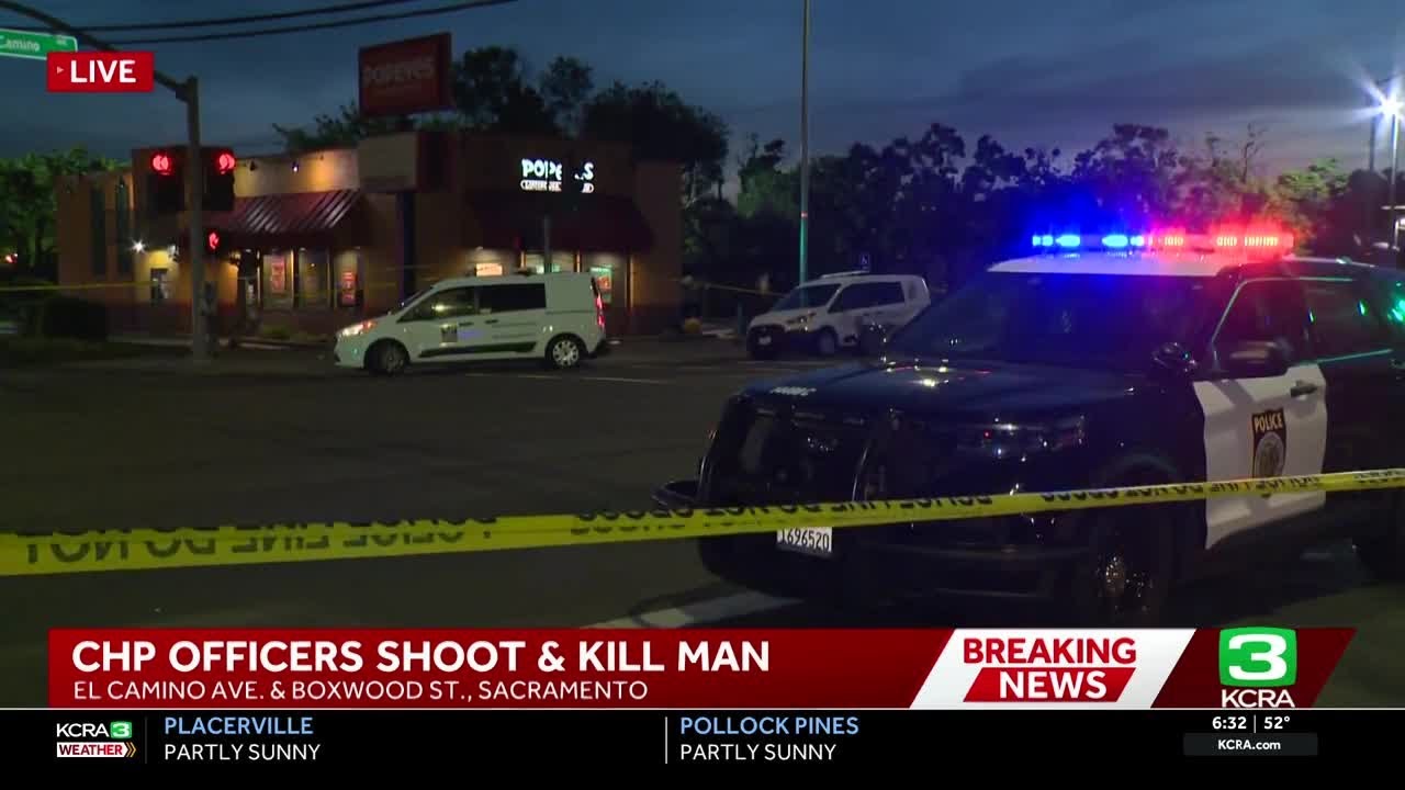 Sacramento shooting involving CHP leaves man dead, police say