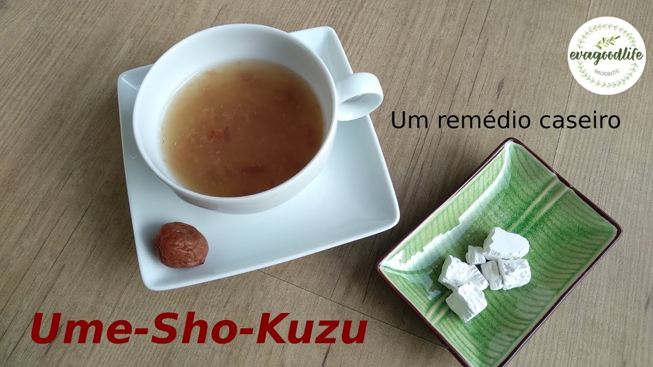 Ume sho Kuzu Um remédio caseiro para toda a família   evagoodlife