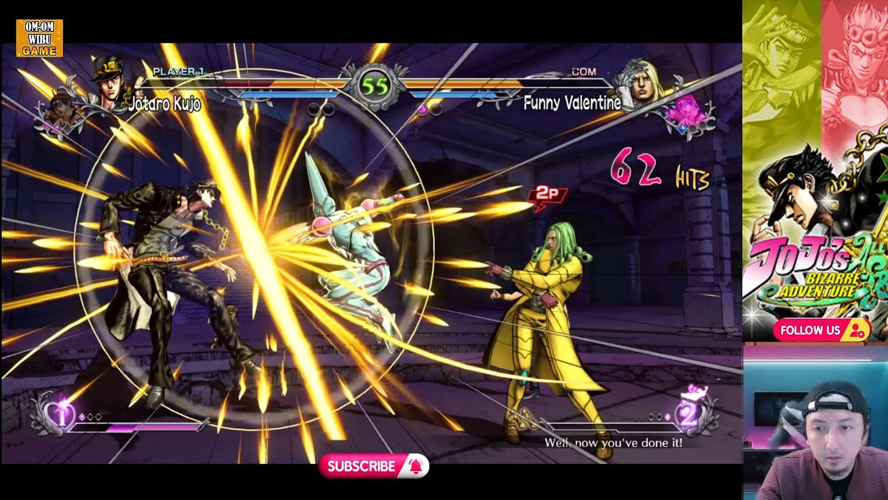 TAMATIN JOJO ALL STAR BATTLE R  FULL GAMEPLAY JOTARO KUJO LAWAN BOS FANNY VALENTINE