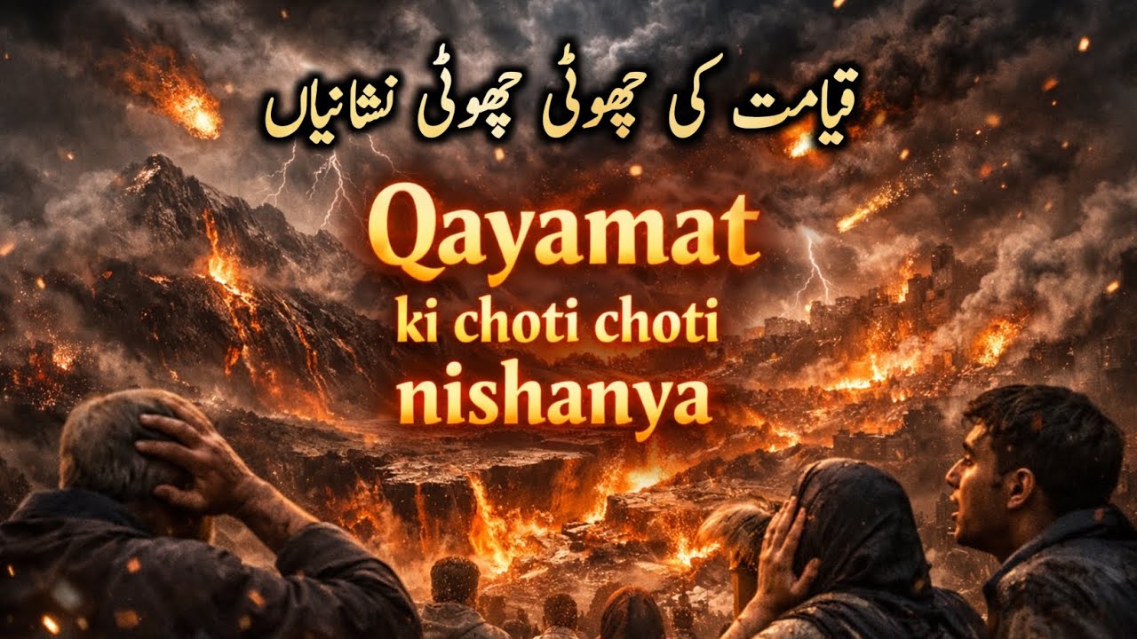 Qayamat ki choti choti nishanya | Qayamat | judgment 