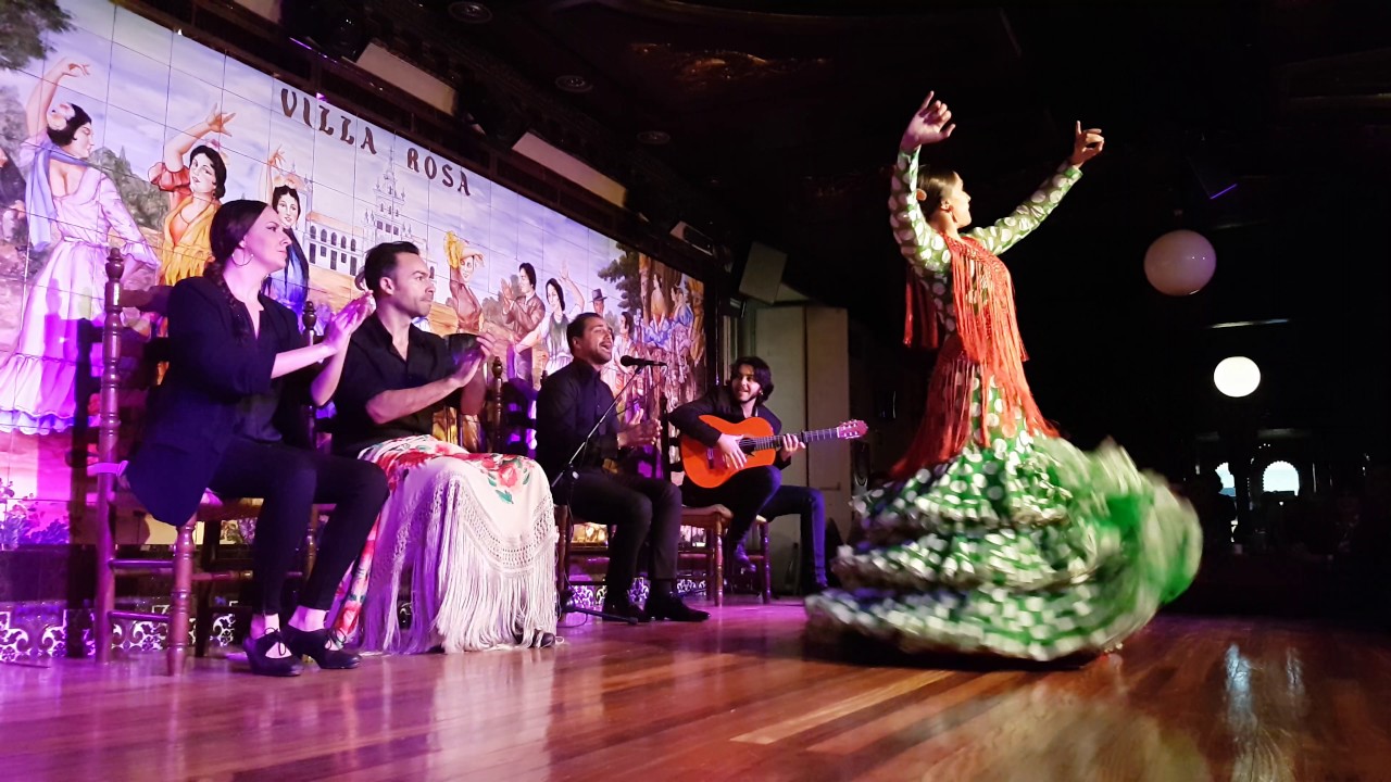 Tablao Flamenco Villa Rosa V CONCURSO DE BAILE FLAMENCO Semifinales 2a ronda 1.
