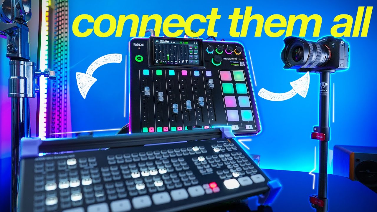 How To Connect the Rodecaster Pro to a Camera or ATEM (and why you SHOULDN’T do it)