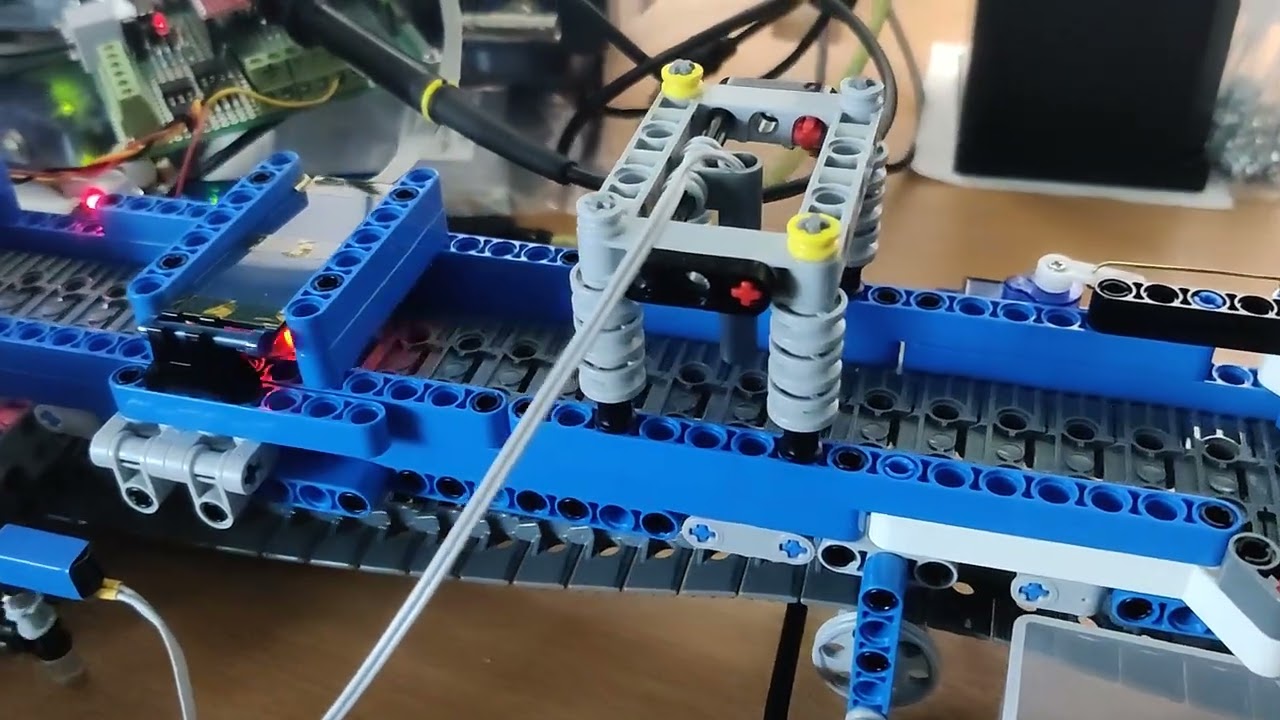 Lego Factory Conveyor (with PLC control)