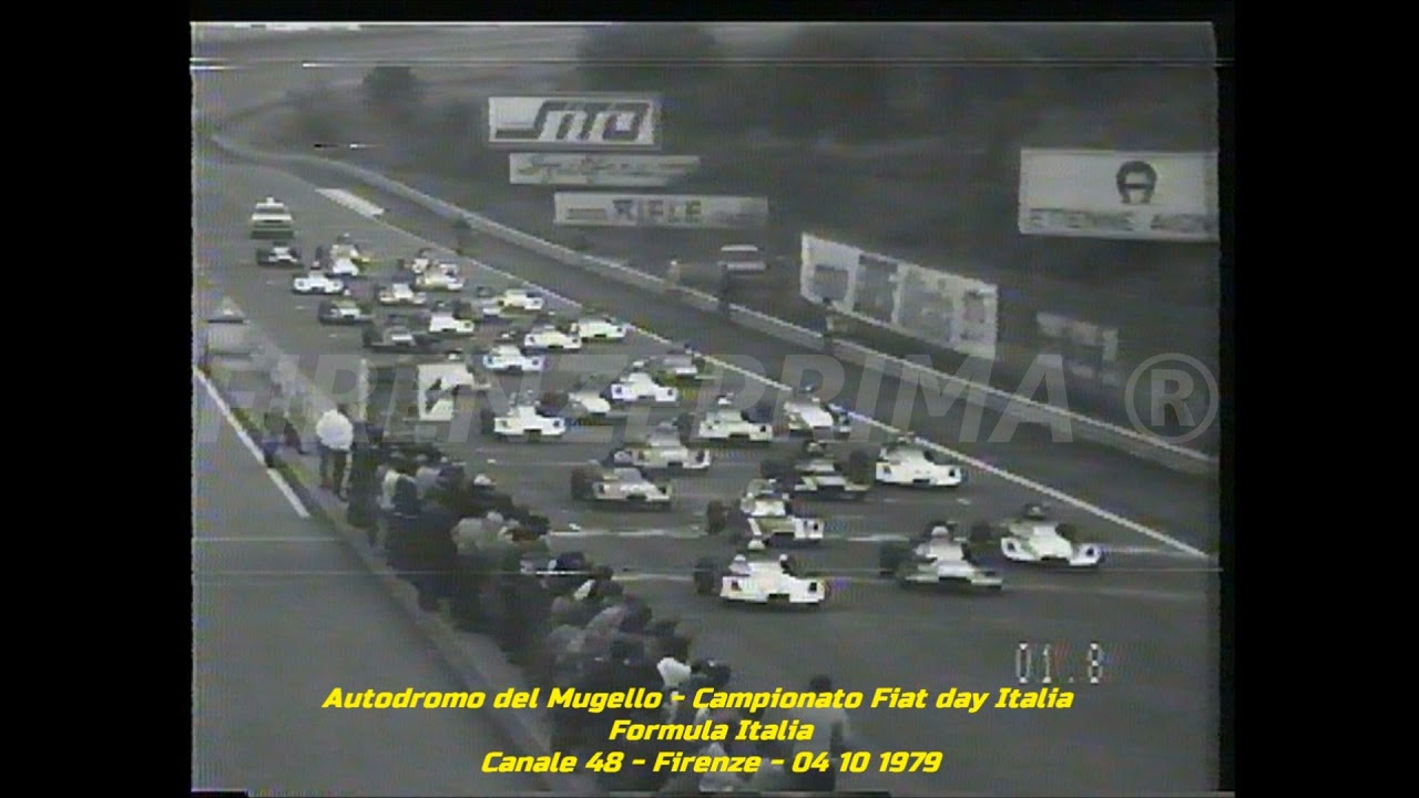 Autodromo del Mugello. Fiat Day Alitalia - Formula Italia - 4 10 1979 - Intervideo - Canale 48