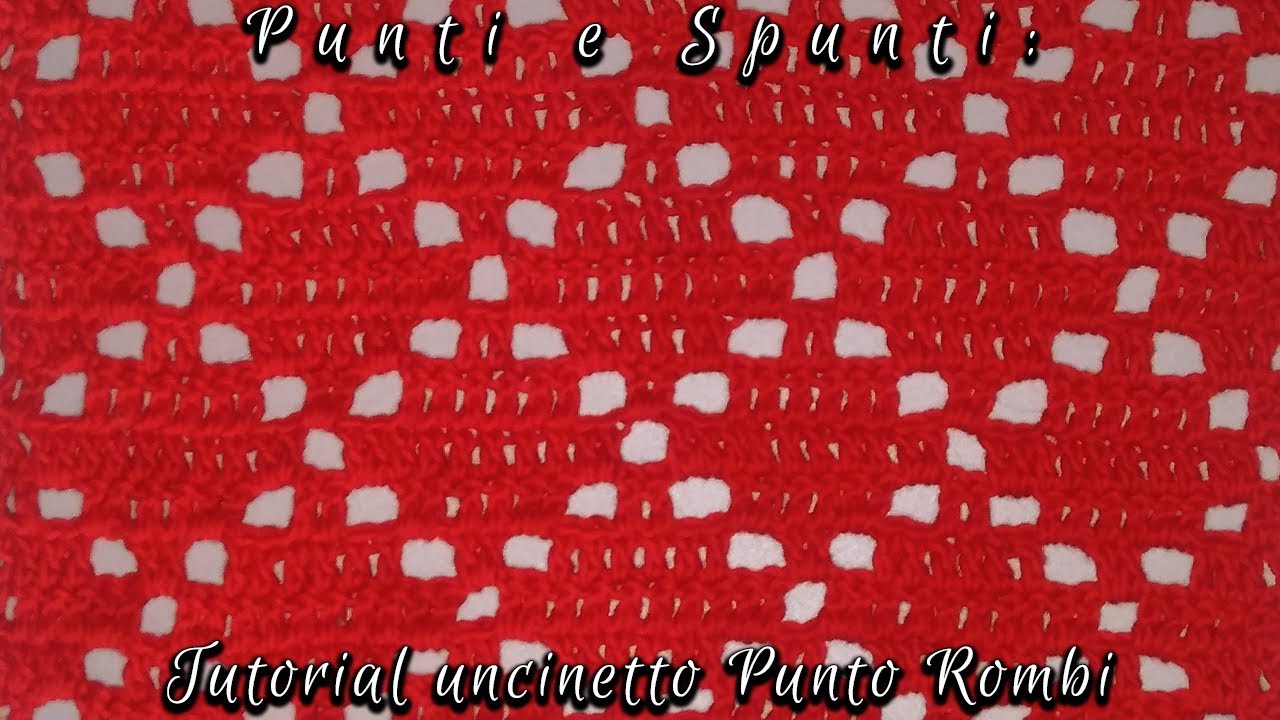 DIY Punto Rombi