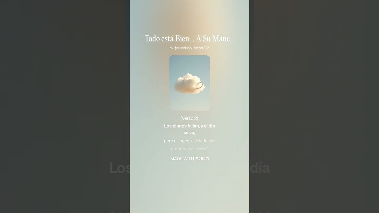 Todo Está Bien… a su Manera · Pop Acústico Irónico · Música SIN derechos de autor