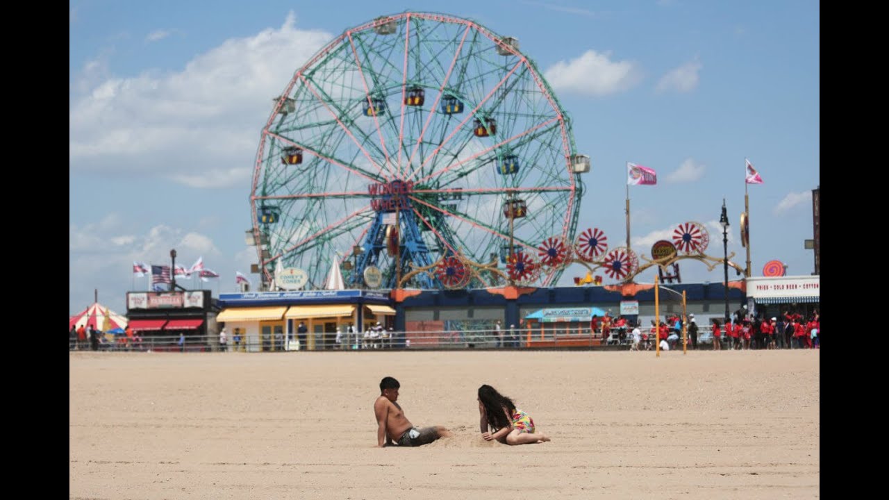 Coney Island in New York, On the location of movie