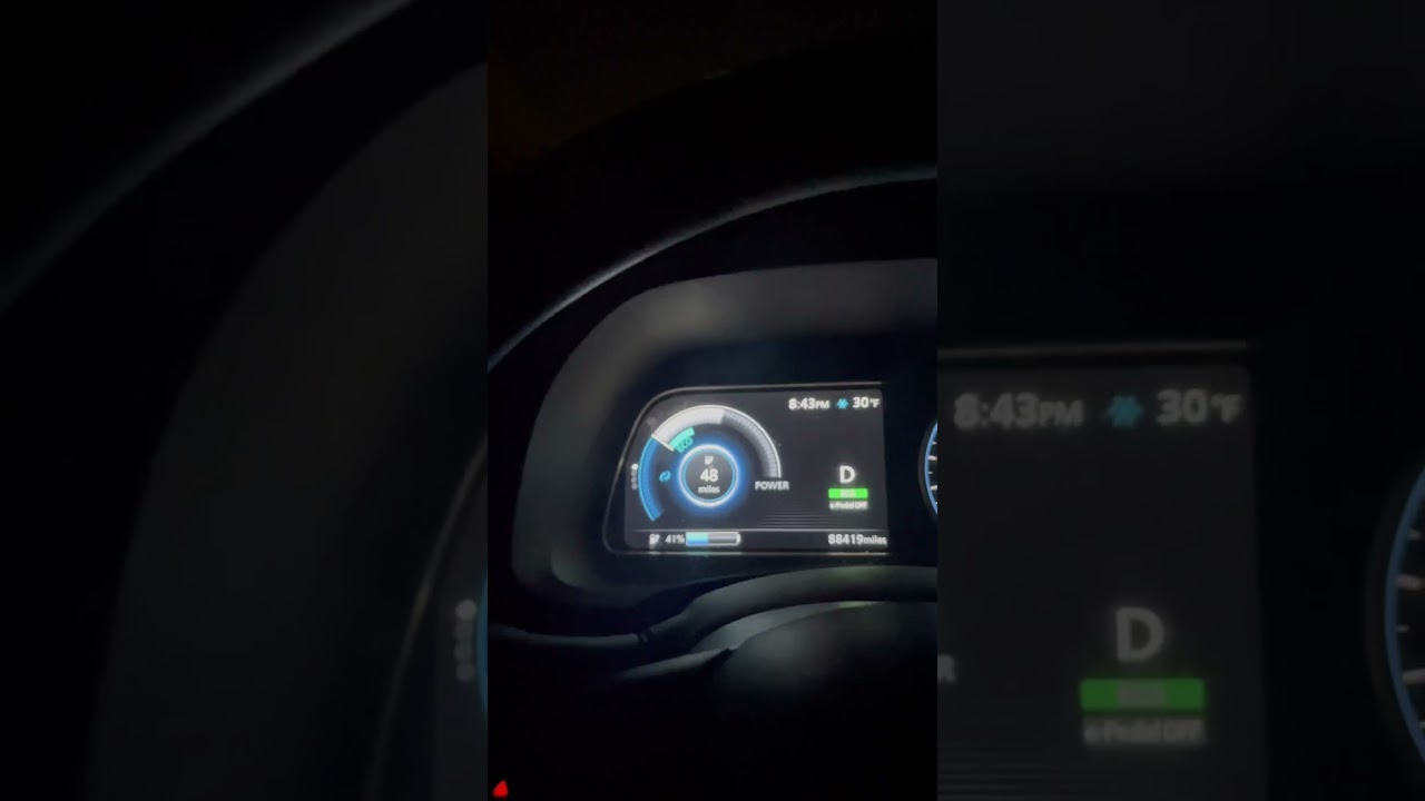 Nissan Leaf Sudden Battery Drop Video 2