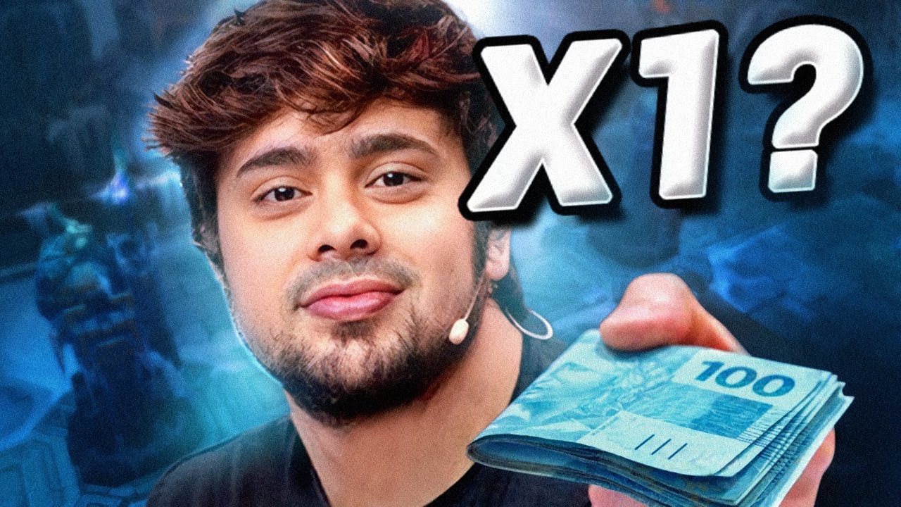 SE GANHAR DE MIM NO X1 LEVA MEU DINHEIRO!!! - LEAGUE OF LEGENDS