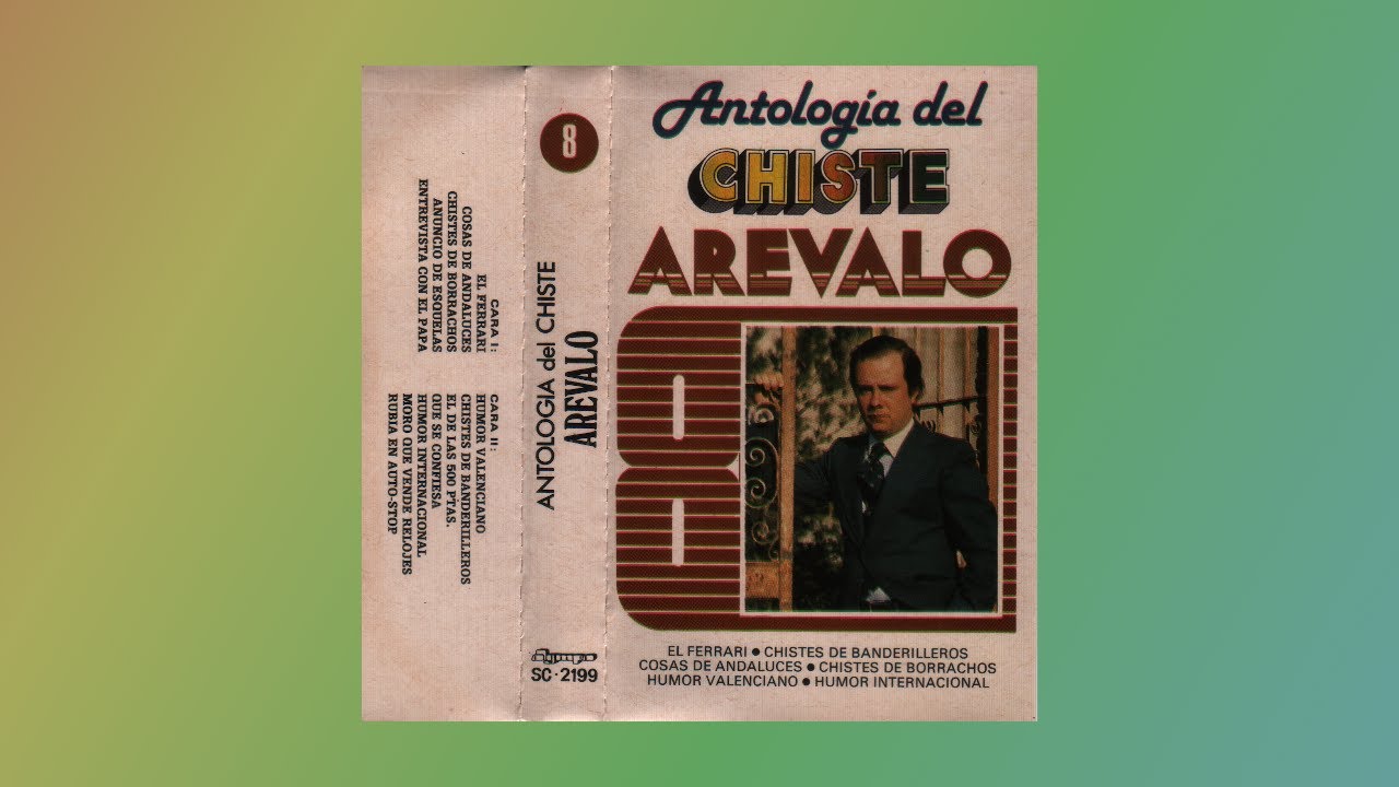 Antología del chiste AREVALO 8, 1983, cassette completo
