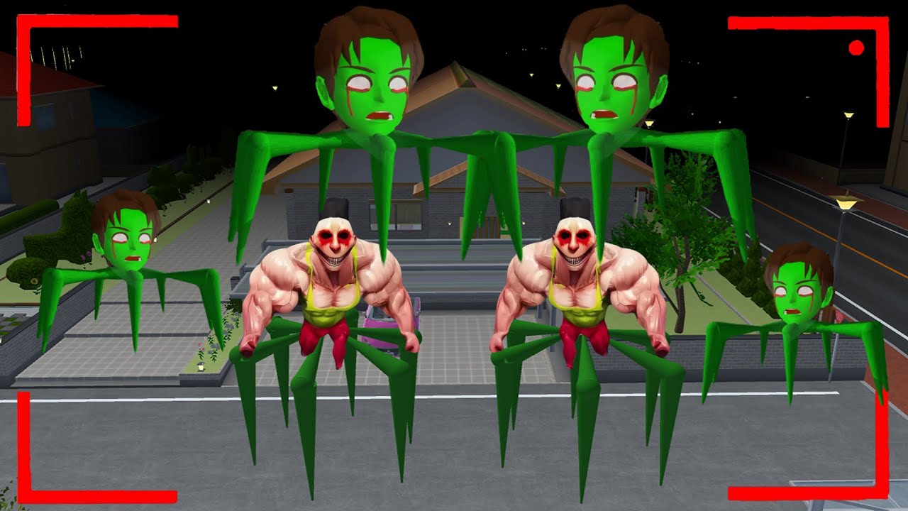 Yuta Mio Recorded ALPHA Green's Troops Destroying X Hamood Habibi's City 😱| Sakura School Simulator