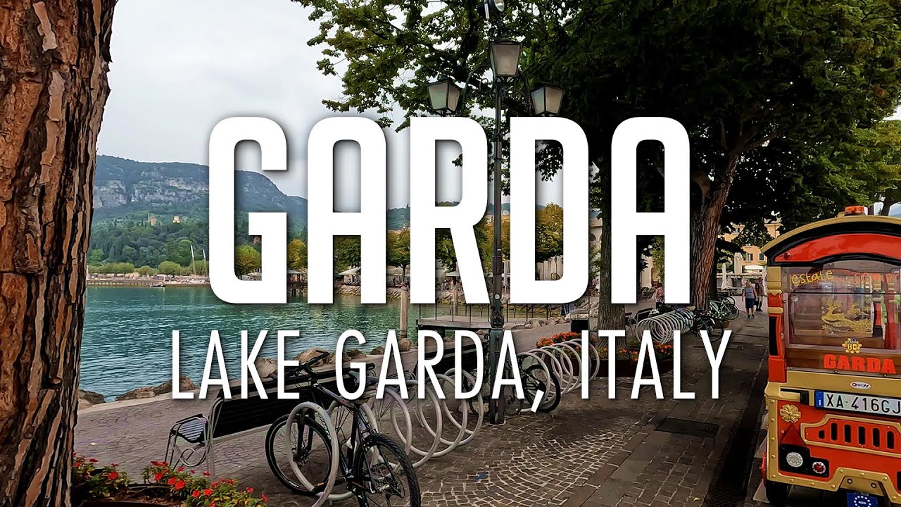 Garda Town: Lake Garda, Italy | 4K