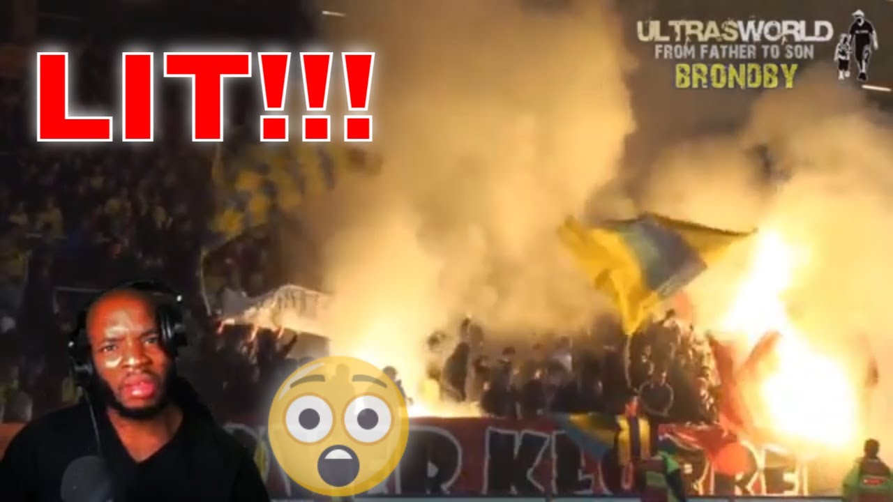 American Reacts to Brøndby IF Ultras - Best Moments