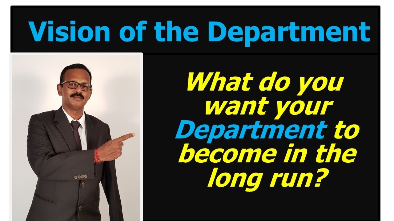 03 - Vision of the Department