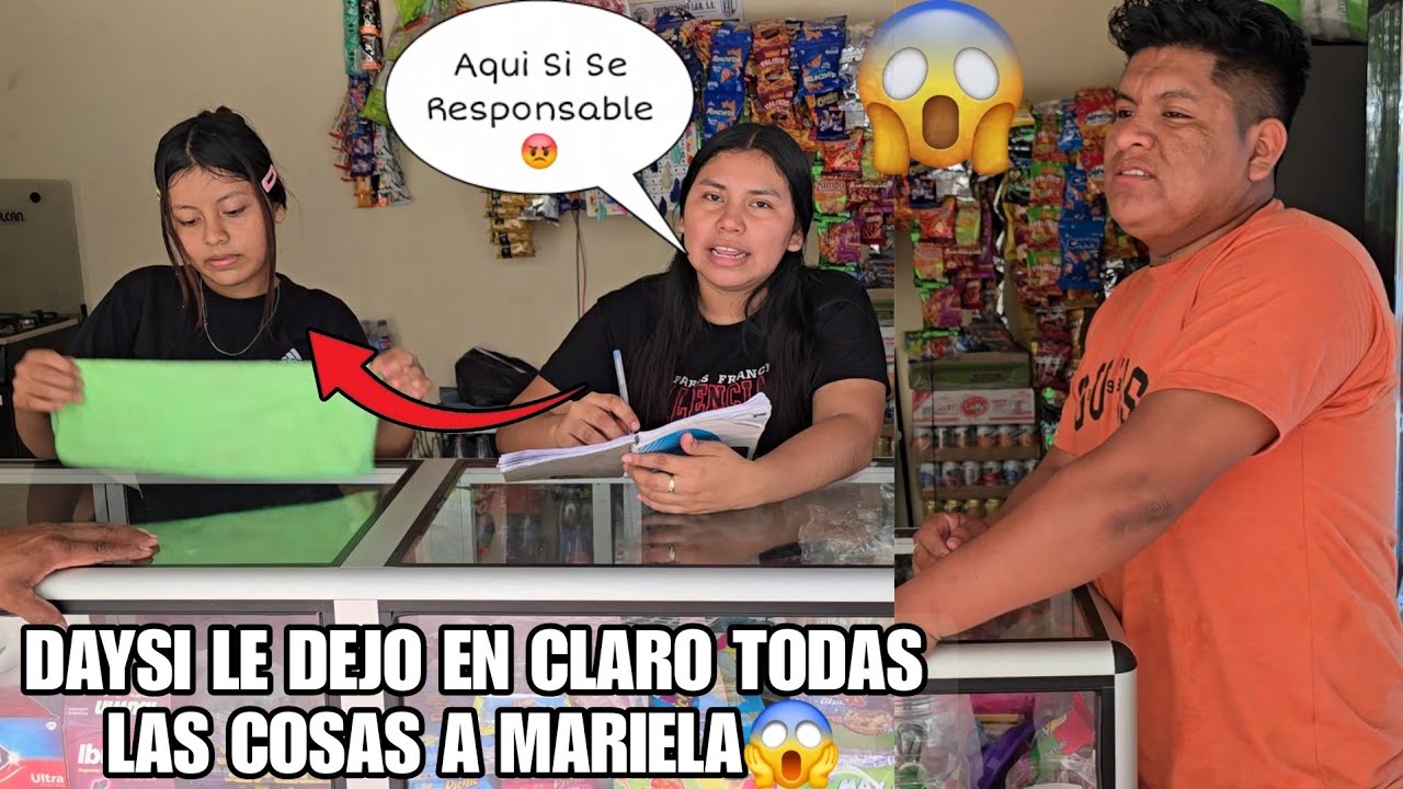 EDY Dejo Fijo a MARIELITA En La Tienda Ella Sera La Nueva Trabajadora Del Negocio😱Veanlo Ahora😮?