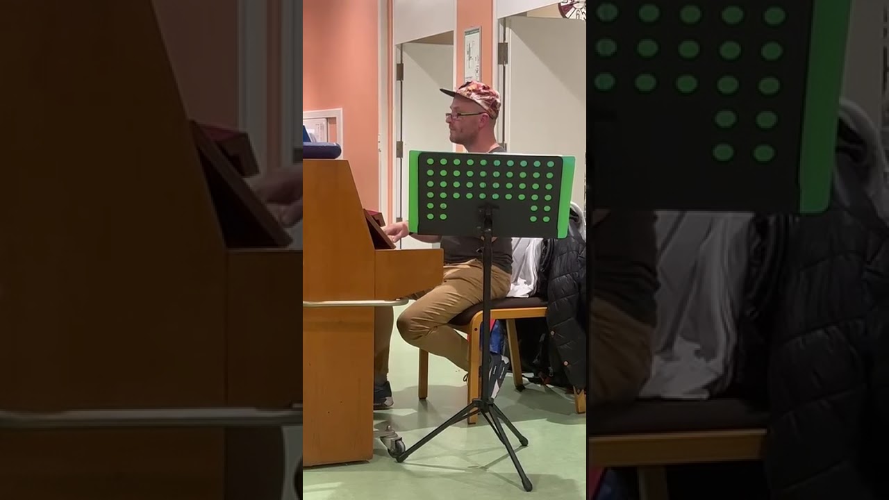 Gunars Kalnins & WAYS Orchestra [rehearsal] You Raise Me Up