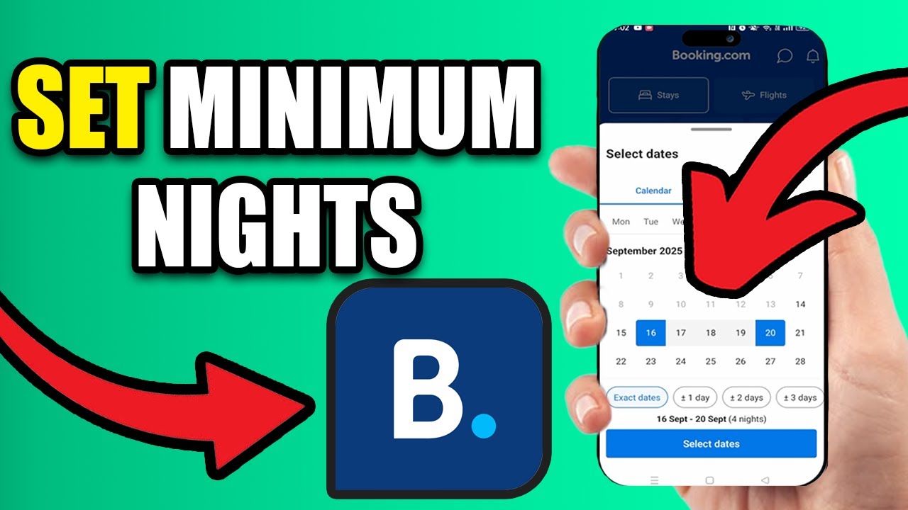 How To Set Minimum Nights On Booking.Com - Best Method