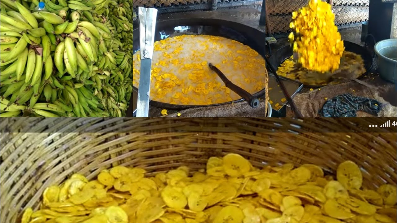 BANANA CHIPS FACTORY/How to make banana chips.