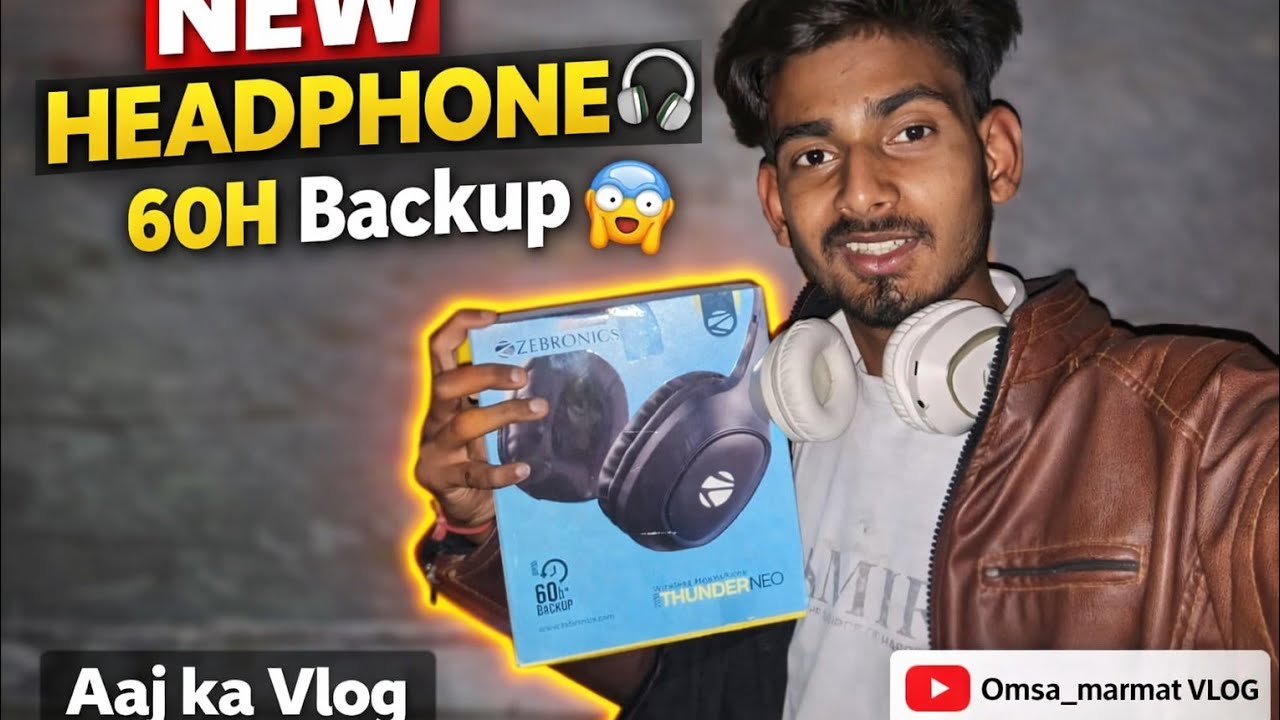 aaj ka vlog ll. Hey guys.🤪 ad kiya hai headphone   🎧