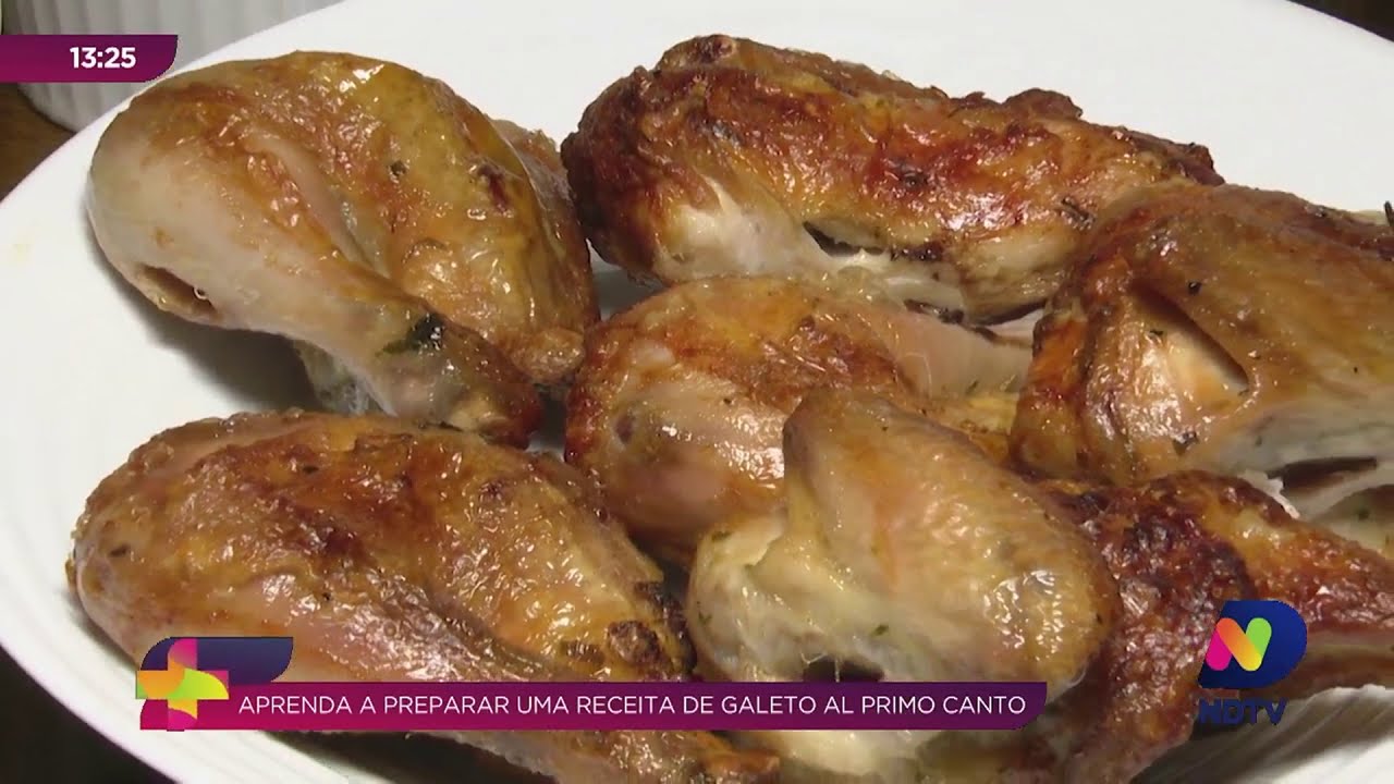 Saiba como preparar um delicioso galeto al primo canto