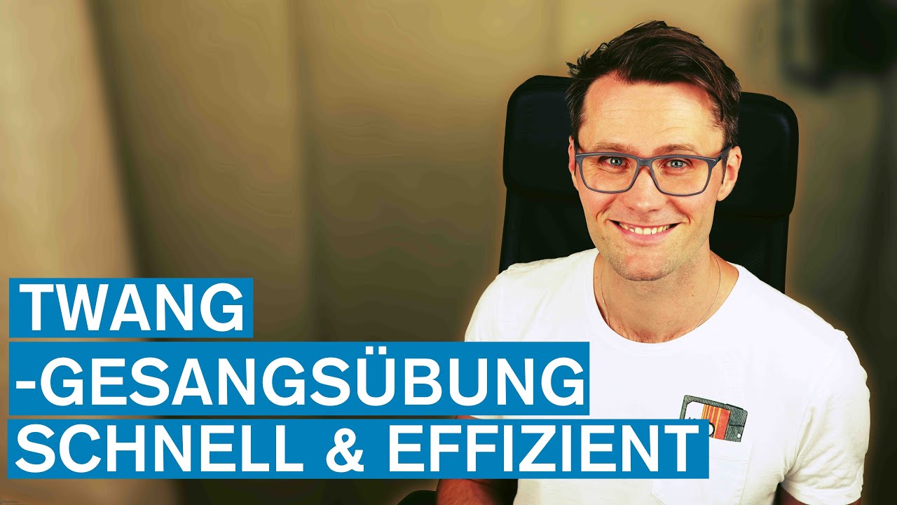 Trainiere den TWANG mit dieser Gesangsübung - SCHNELL und EFFIZIENT