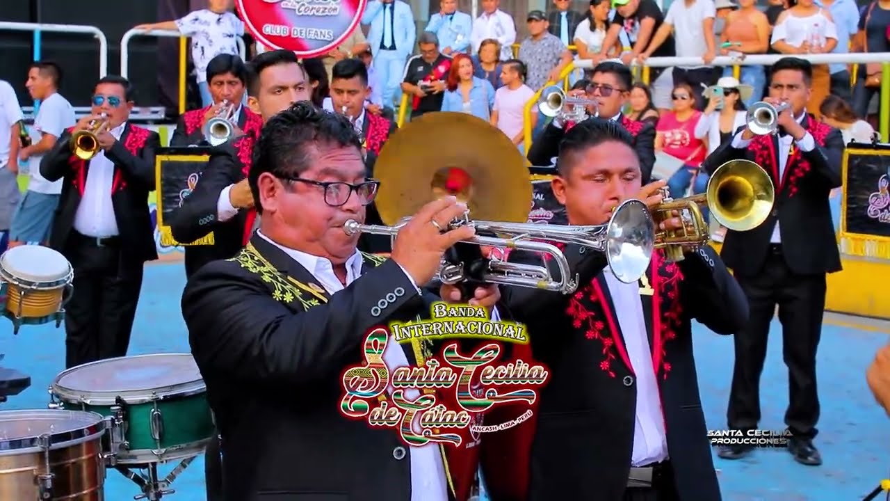 🎺🎶𝐁𝐀𝐍𝐃𝐀 𝐈𝐍𝐓𝐄𝐑𝐍𝐀𝐂𝐈𝐎𝐍𝐀𝐋 𝐒𝐀𝐍𝐓𝐀 𝐂𝐄𝐂𝐈𝐋𝐈𝐀 𝐃𝐄 𝐂𝐀́𝐓𝐀𝐂 - SUITE A MI TIERRA DE MARCA (Local El Huaralino 2023)