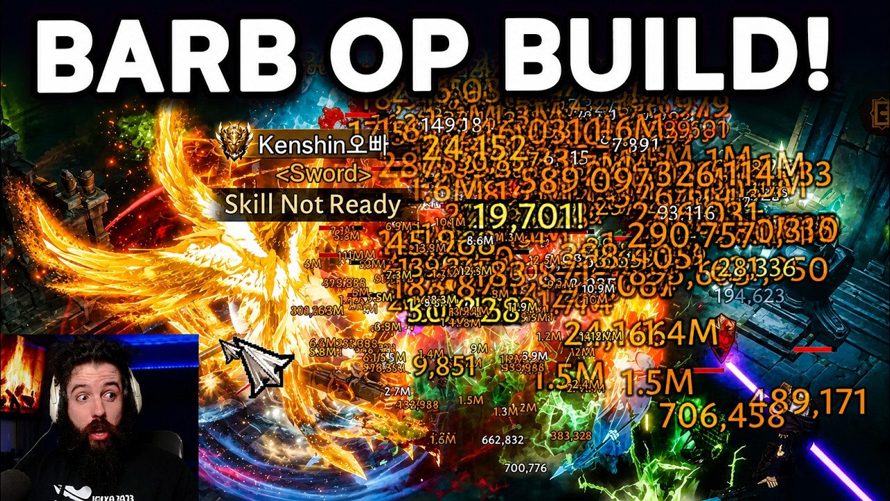 This BARBARIAN Build Destroys EVERYTHING! (Diablo Immortal)
