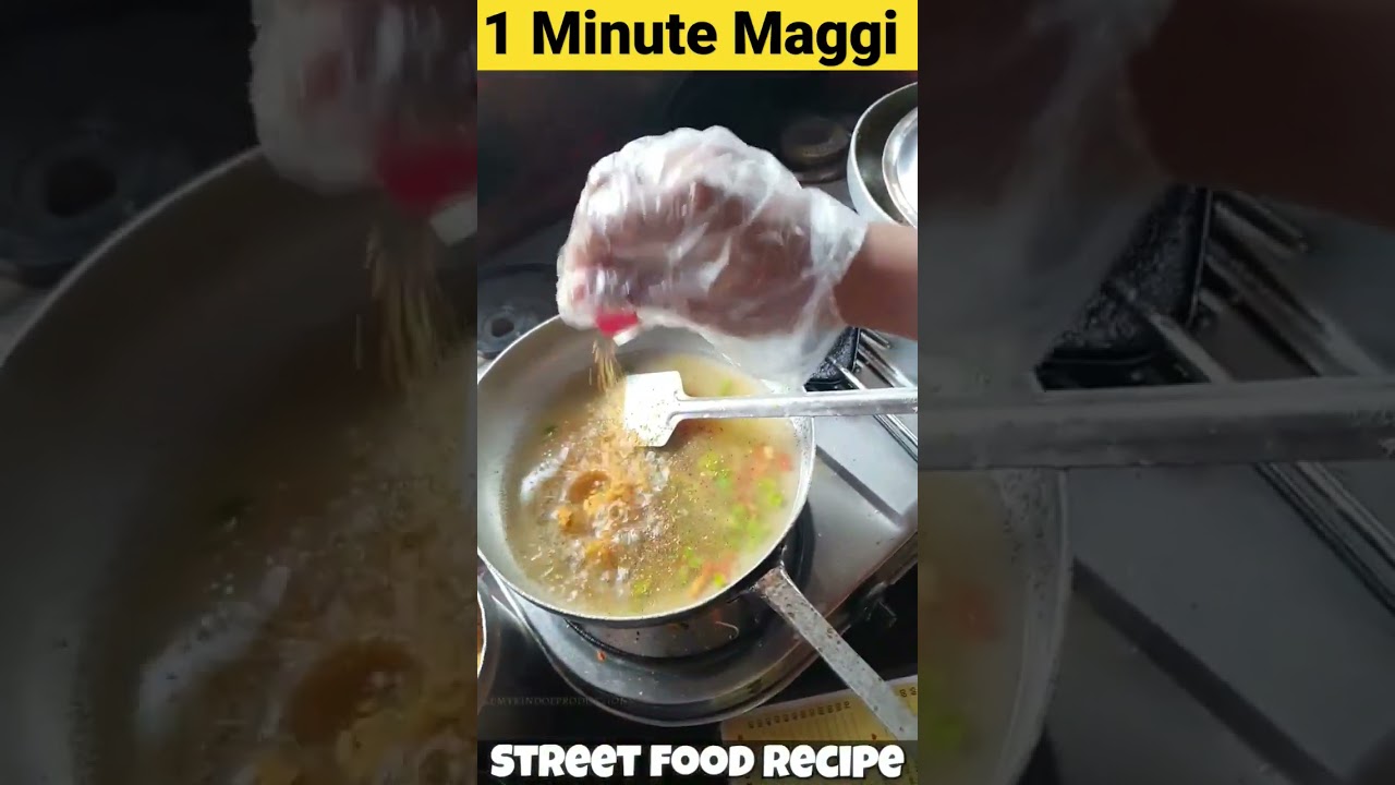 Chef Maggi's Masaledar Maggi in a Minute: The Best Quick and Easy Food Idea Ever!