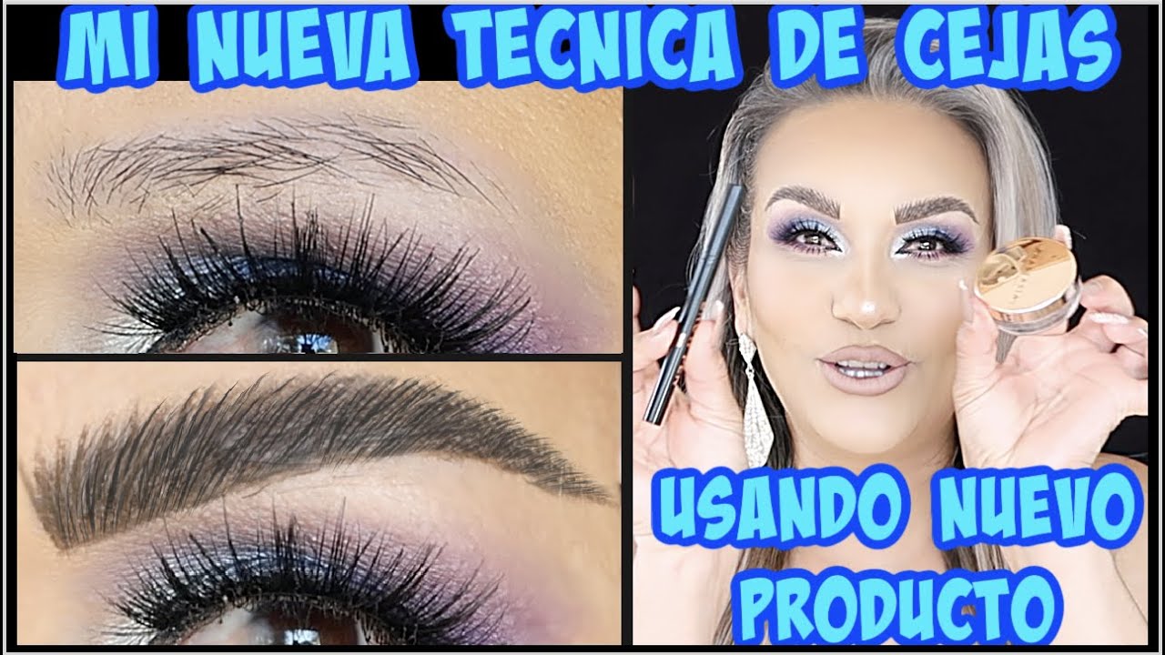 MI NUEVA TECNICA DE CEJAS/ UTILIZO NUEVOS PRODUCTOS