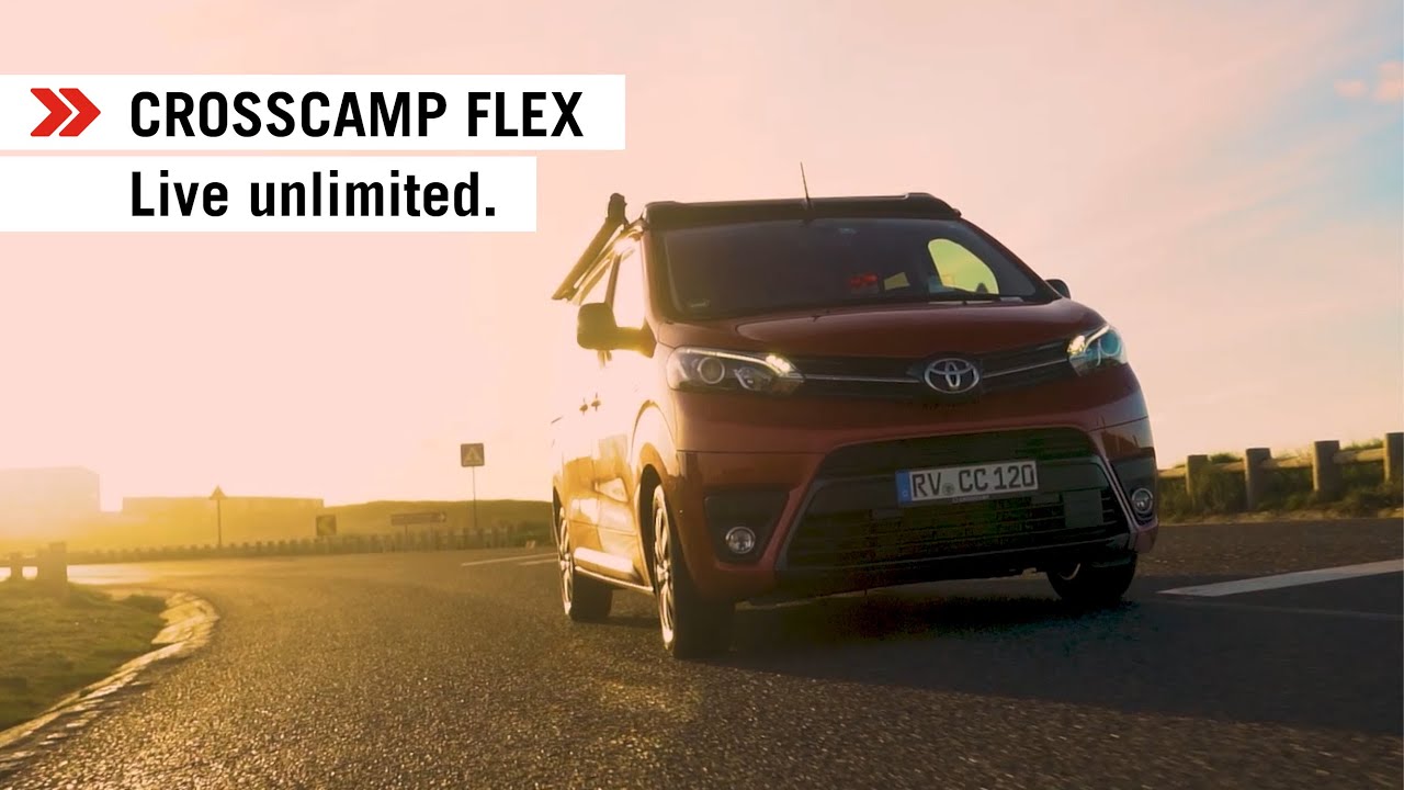 CROSSCAMP FLEX. Live unlimited. Die Roomtour durch dein Basecamp f&uuml;r Abenteuer. Jetzt erleben!