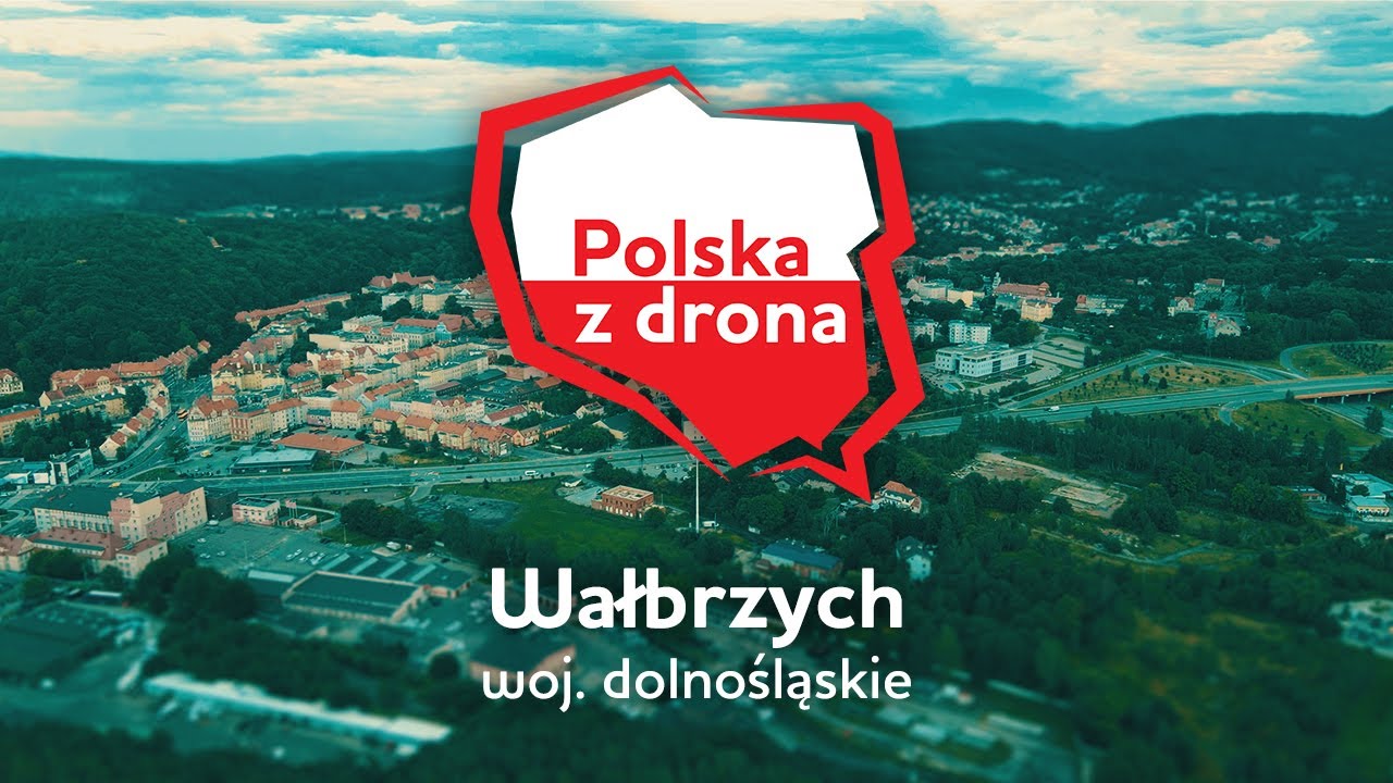 🇵🇱 Polska z drona #2 - Wałbrzych | 4K