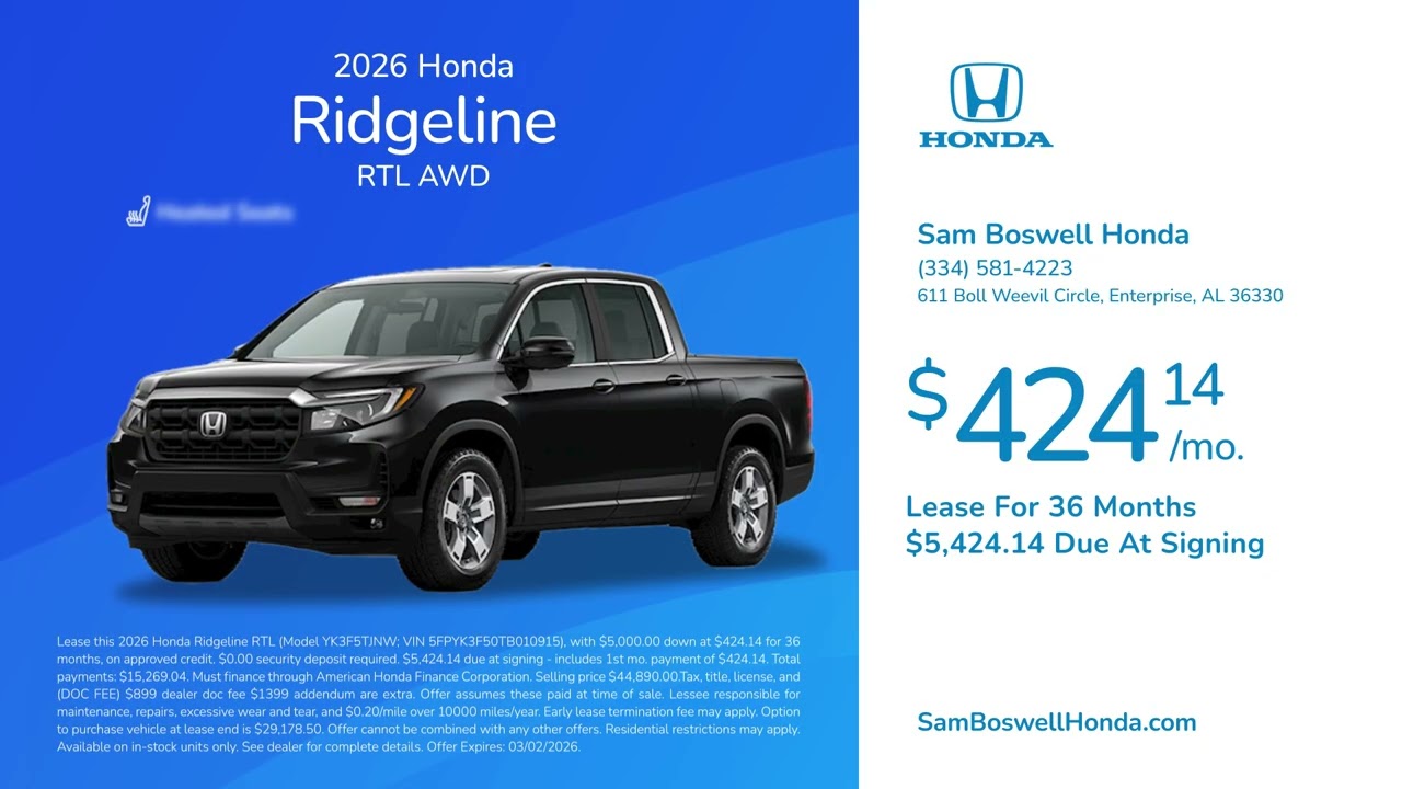 In-Market Honda 01/30/2026 6841567