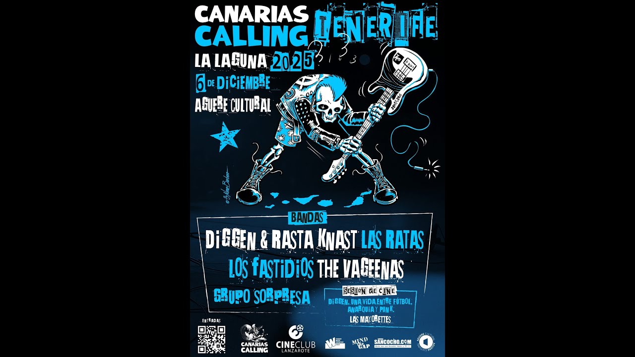 Los fastidios - Canarias calling, 2025-12-06, Santa Cruz, Teneryfa 4K 2160p
