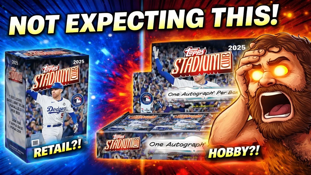 Stadium Club Retail vs Hobby… I Was NOT Expecting This
