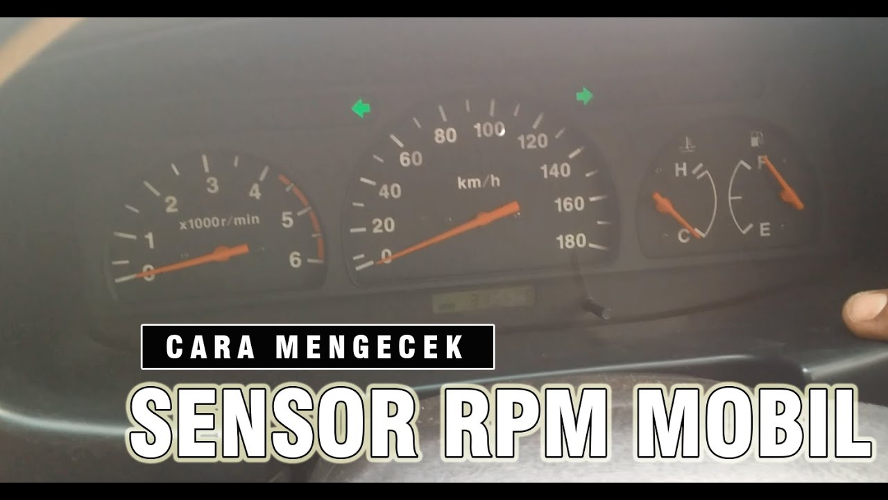 Sensor RPM Mobil Bermasalah, Begini Cara Mengeceknya