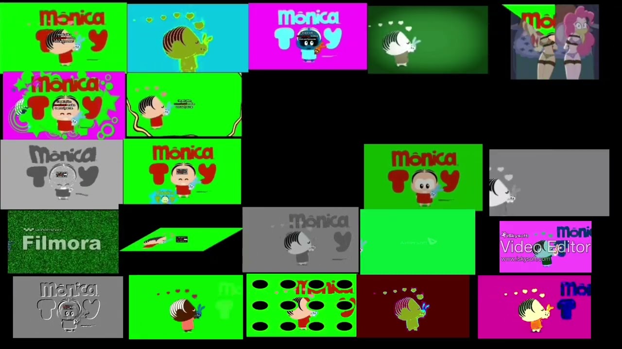 All Monica Toy Intro Effects 1-25 Played At Same Time (SEASON 1)