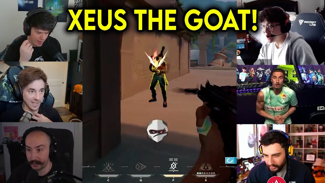 Valorant Streamers Reacts To FUT xeus Insane 4k Against Karmine Corp In VCT