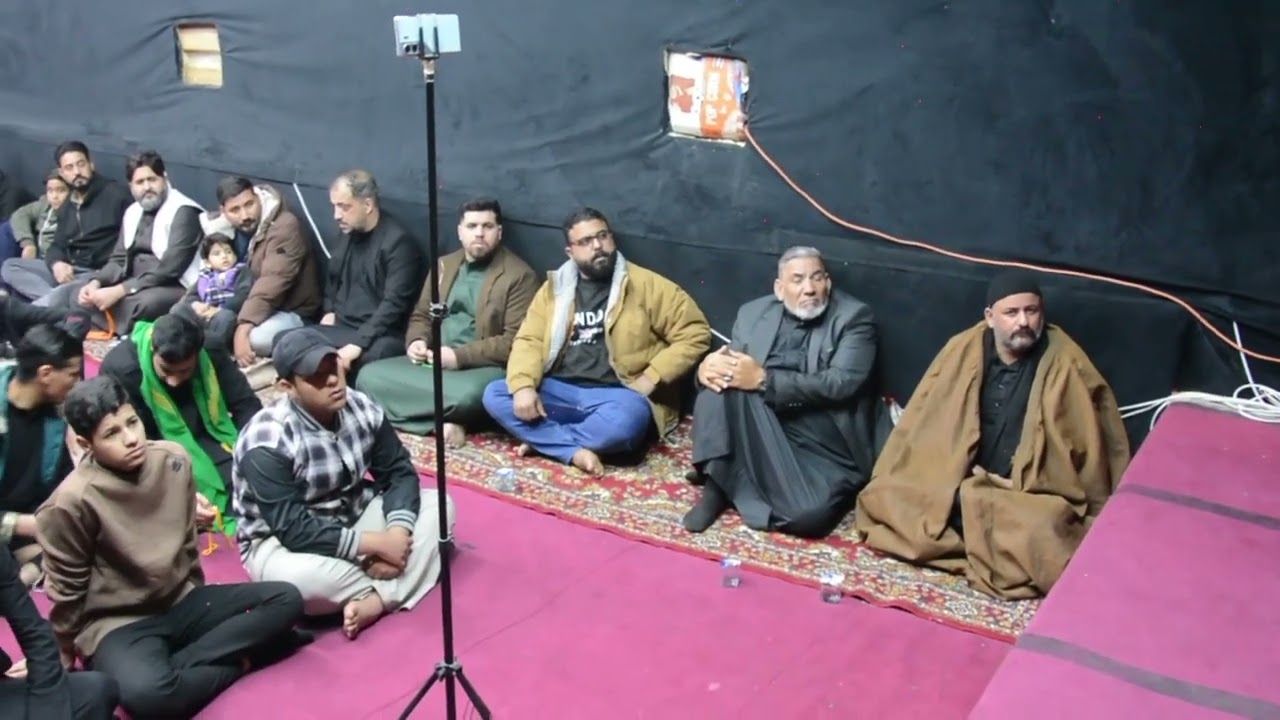 الخطيب الحسيني وسام الهليلاوي هيئة زلم الحسين حسينية الضامن