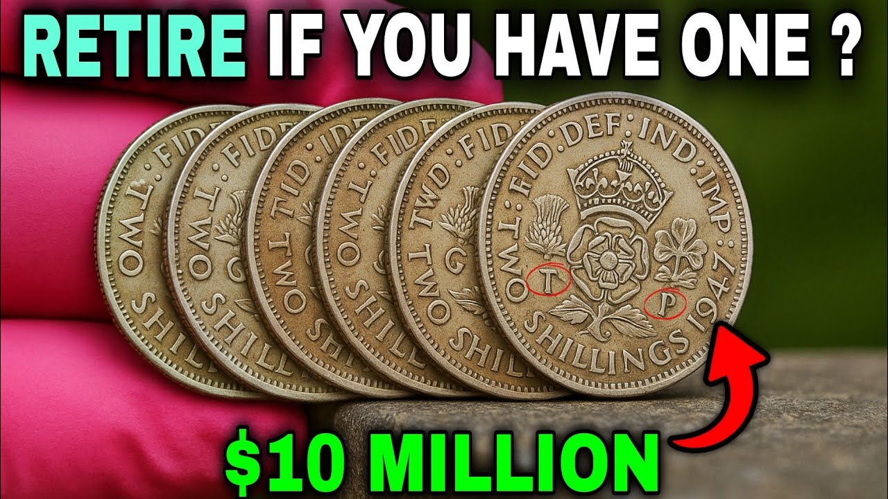 Top 5 Most ULTRA RARE UK coins TWO SHILLING WORTH THOUSAND of DOLLARS&ndash;VALUABLE OLD COINS TO LOOK FOR