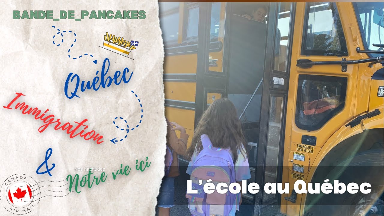 L’école au Québec (primaire et secondaire)