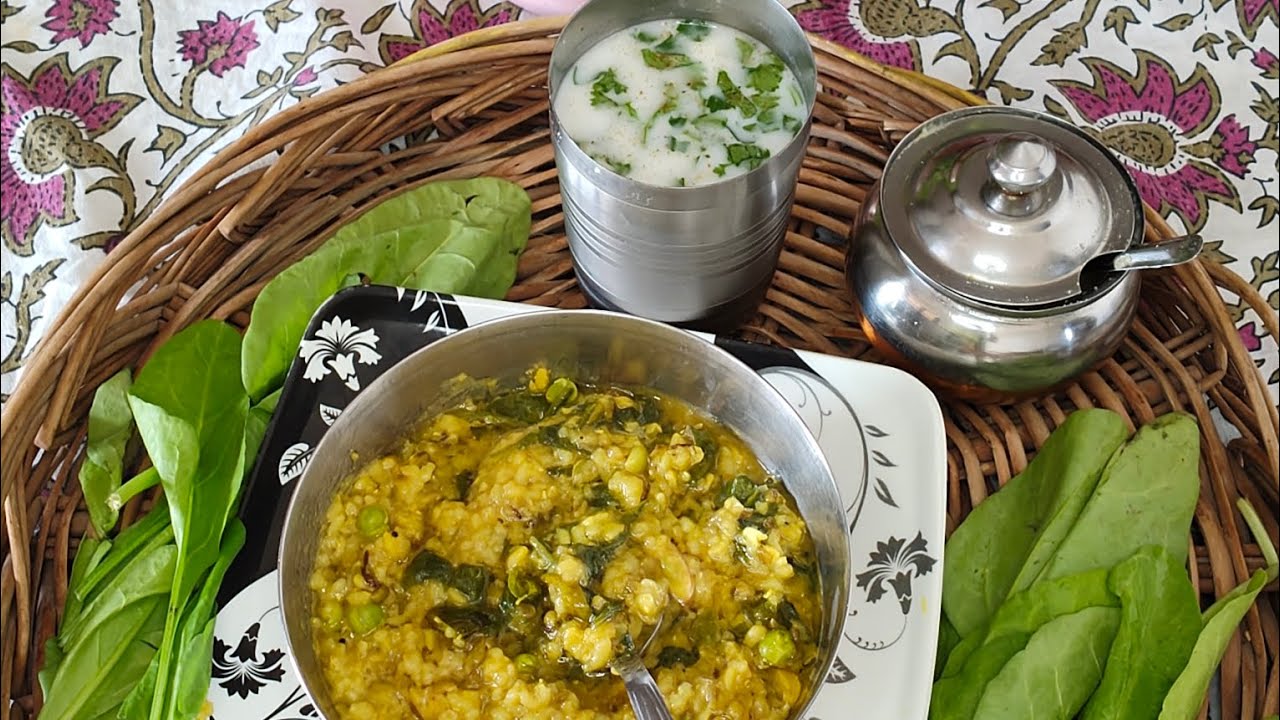 Palak spinach khichdi recipe #recipe #cooking @VirajNaikRecipes @TarlaDalalsKitchen 