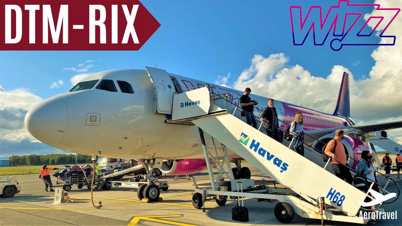 DORTMUND (DTM) - RIGA (RIX) | WIZZ AIR [W6 2532] TRIPREPORT AIRBUS A320 4K UHD | ONBOARD EXPERIENCES