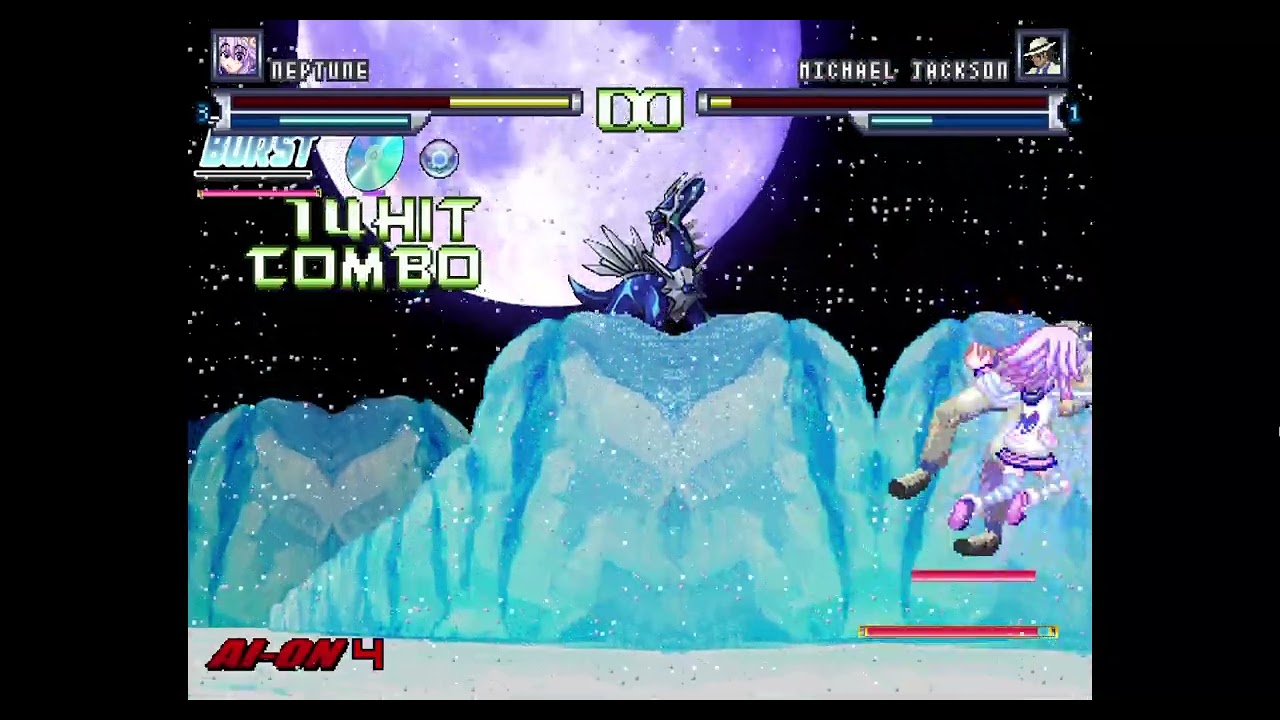 MUGEN Request [2]: Neptune Vs. Micheal Jackson