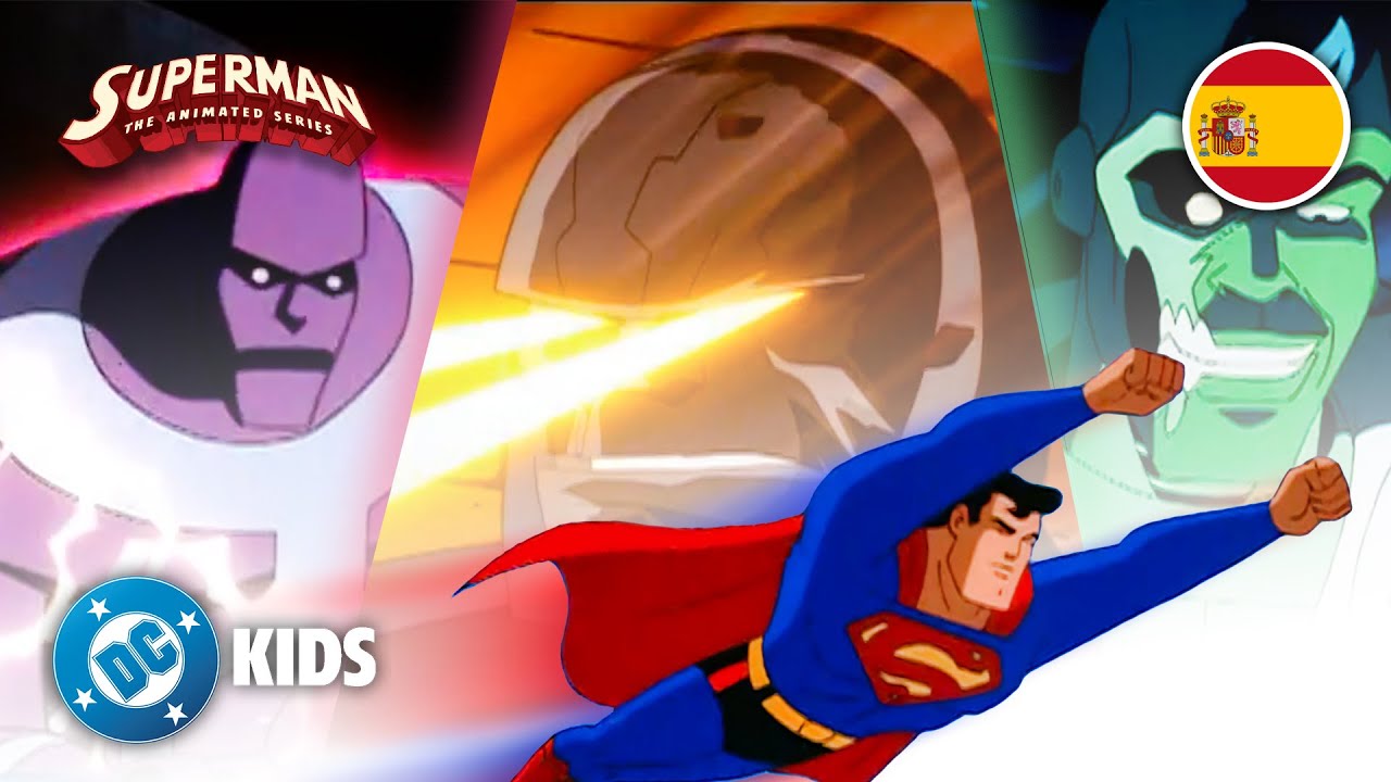 ¡Los mayores enemigos de Superman! 🤖😈🔥 | Superman: The Animated Series en Español 🇪🇸