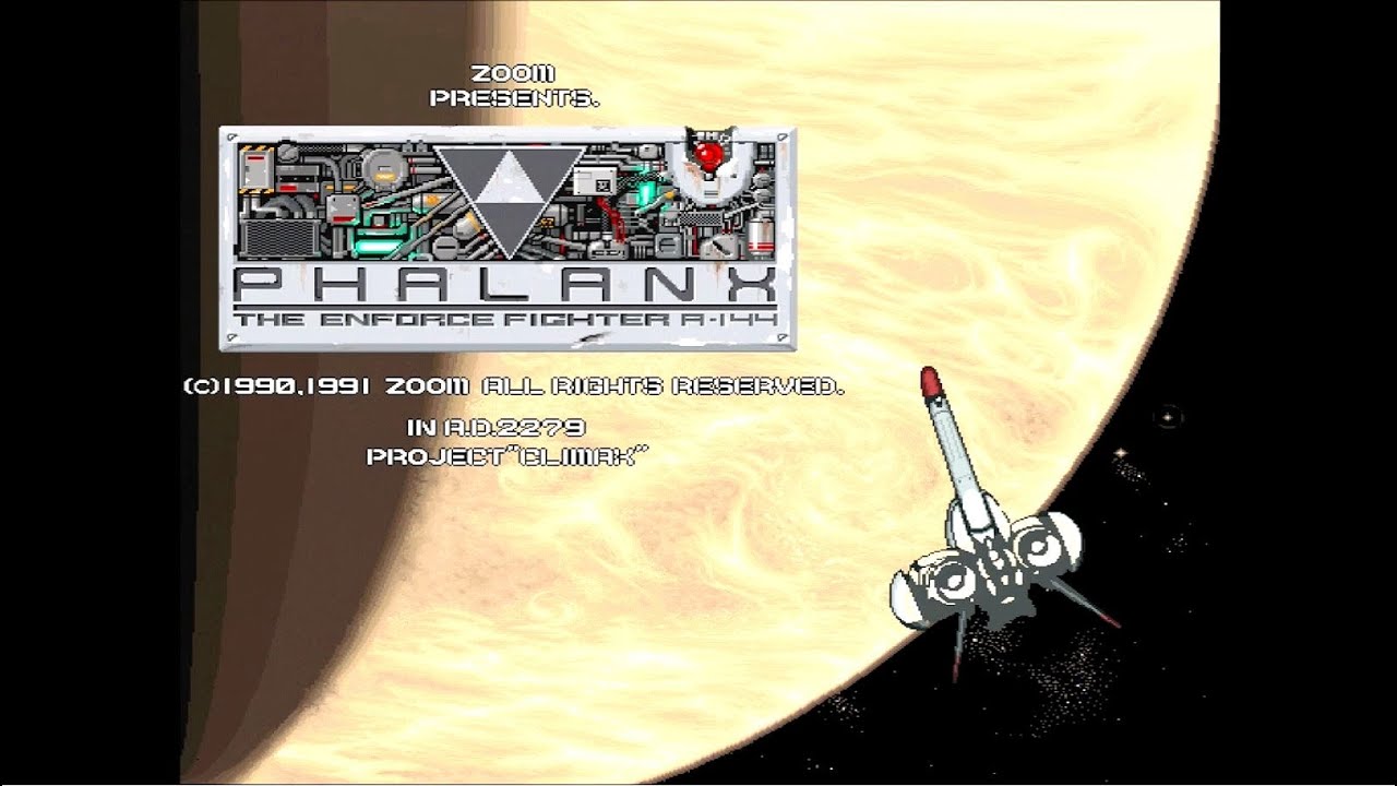 【X68000】PHALANX(ファランクス)OP【MIDI音源MT-32版】