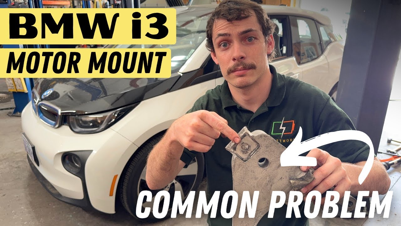 BMW i3 Won't Drive! Sheared Motor Mount Bolt & Damaged CV Axle