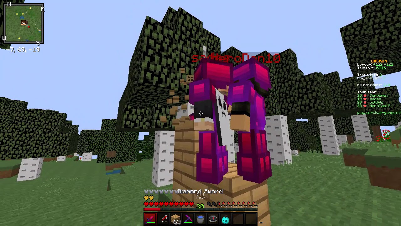 Jak mě SirYakari chytil do pasti :---) [UHC Run highlights #5] ft. dqrk, HeroDan