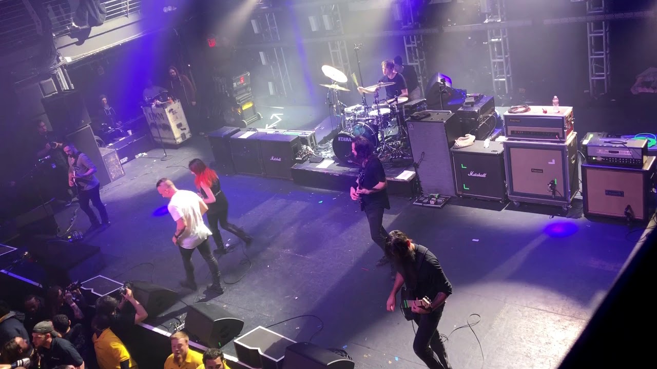 Dillinger Escape Plan wSheridan - Setting Fire to Sleeping Giants - Terminal 5 NYC 12/28/2017