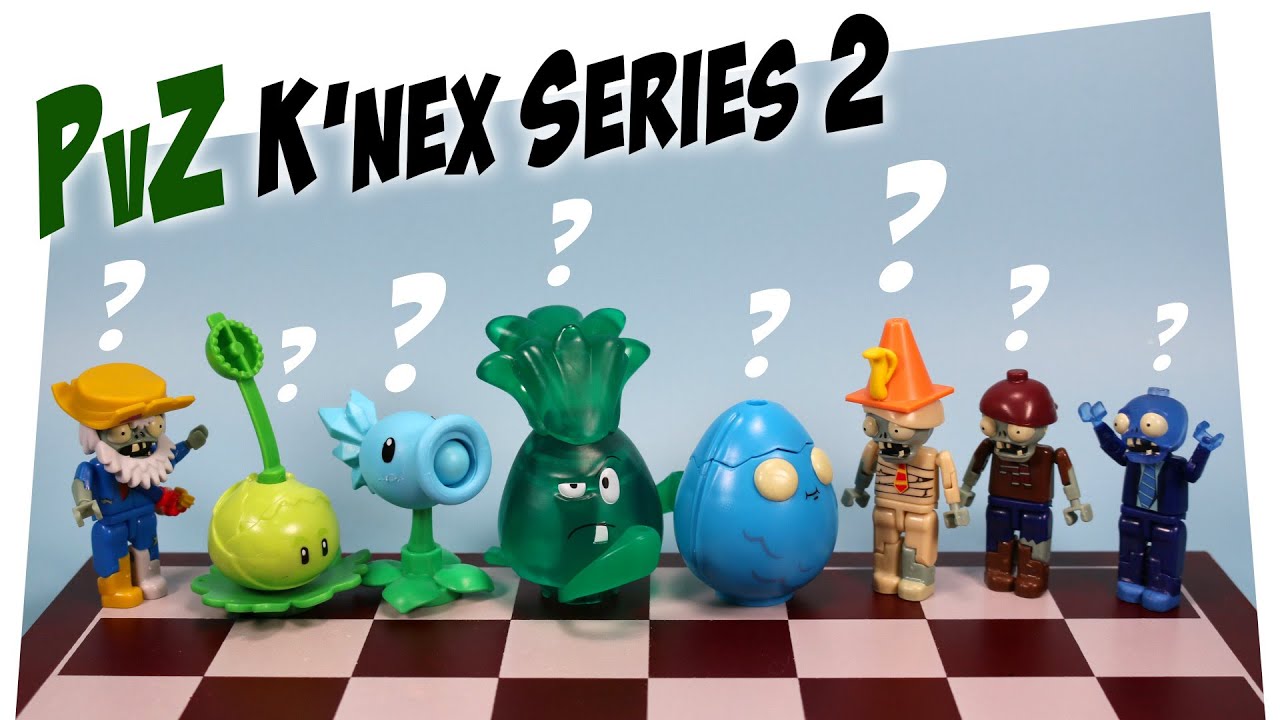Plants vs. Zombies K'nex Mystery Packs Series 2 Opening Codes?