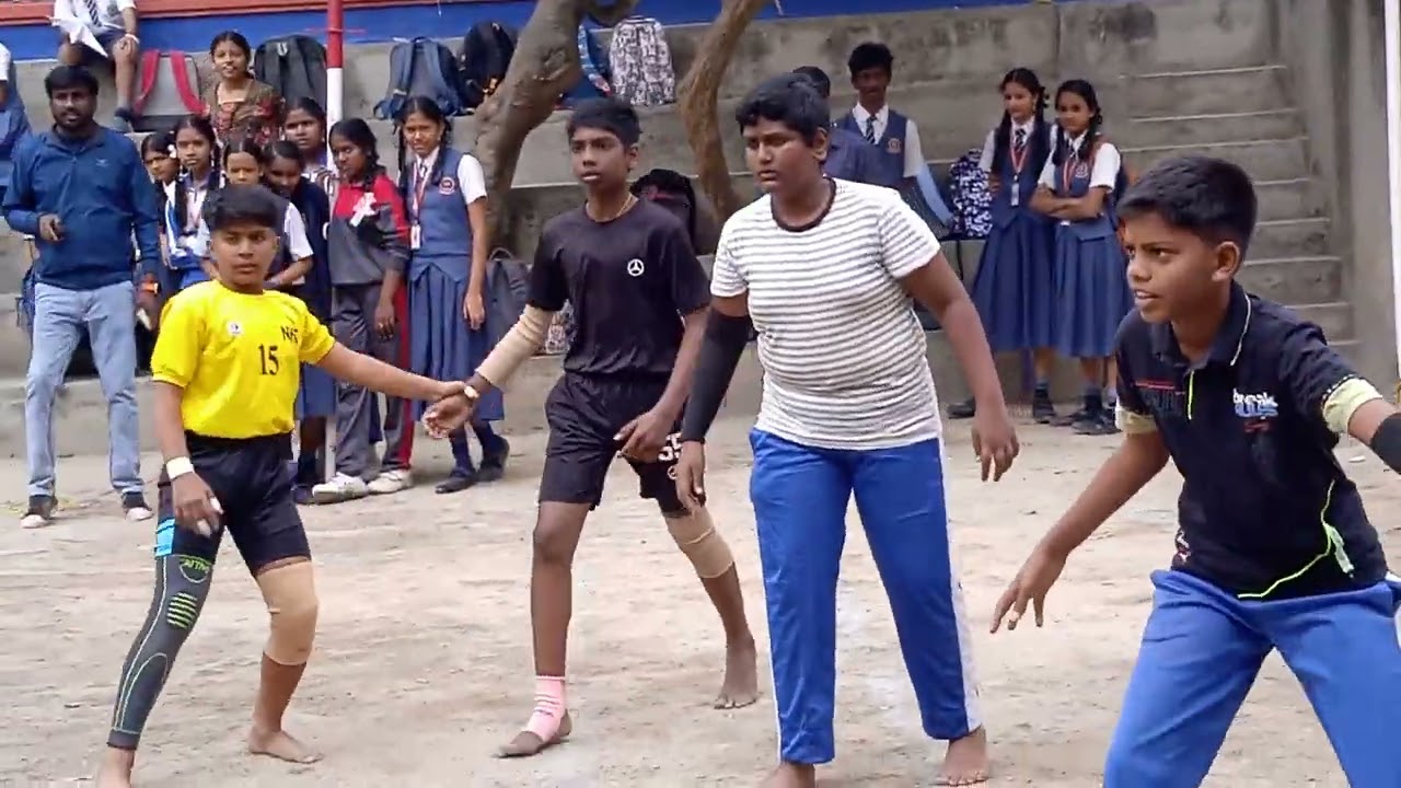 Kabaddi Match at Matha'S International School,G.B.Palya,Banglore on Annualday sports